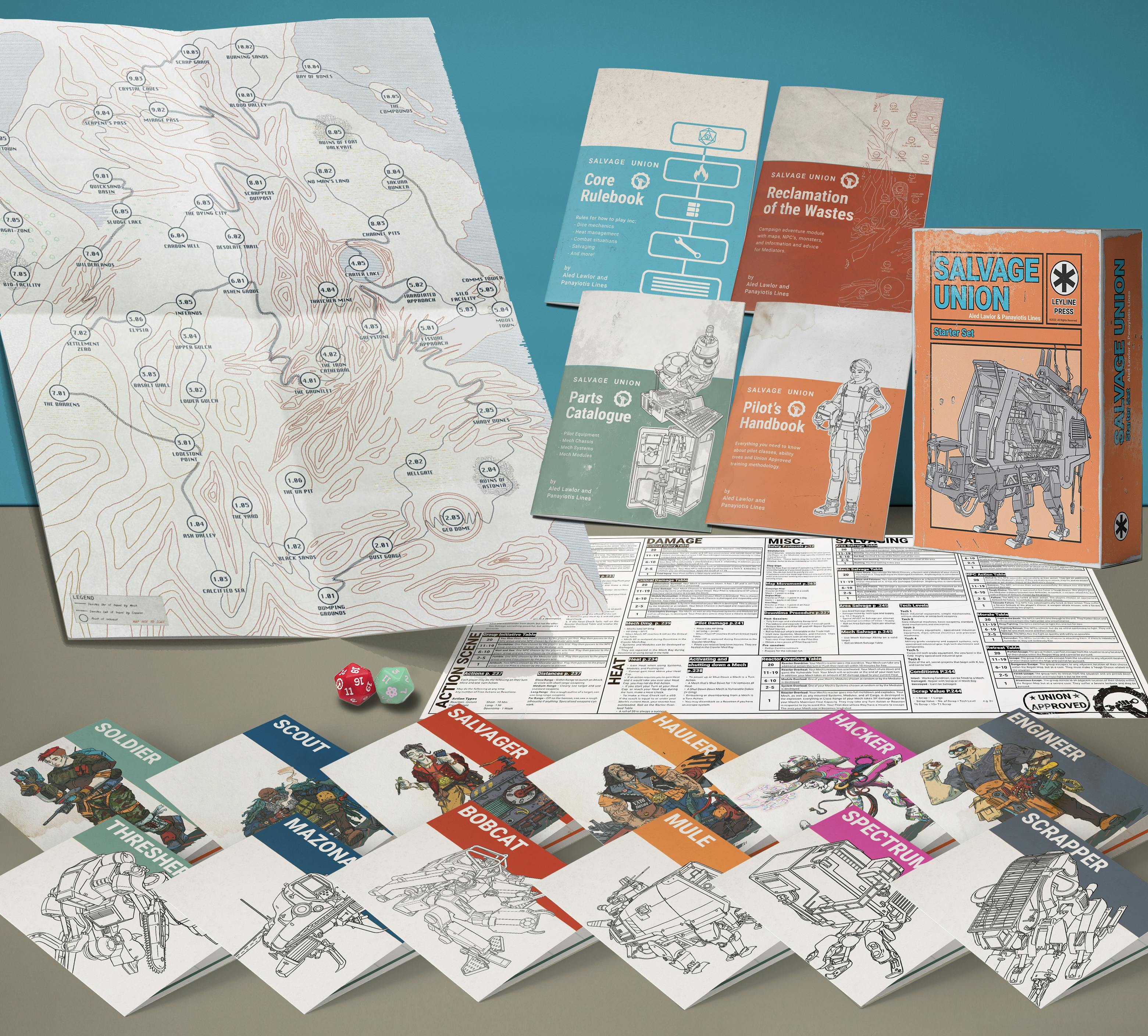 Salvage Union Starter Set - BackerKit