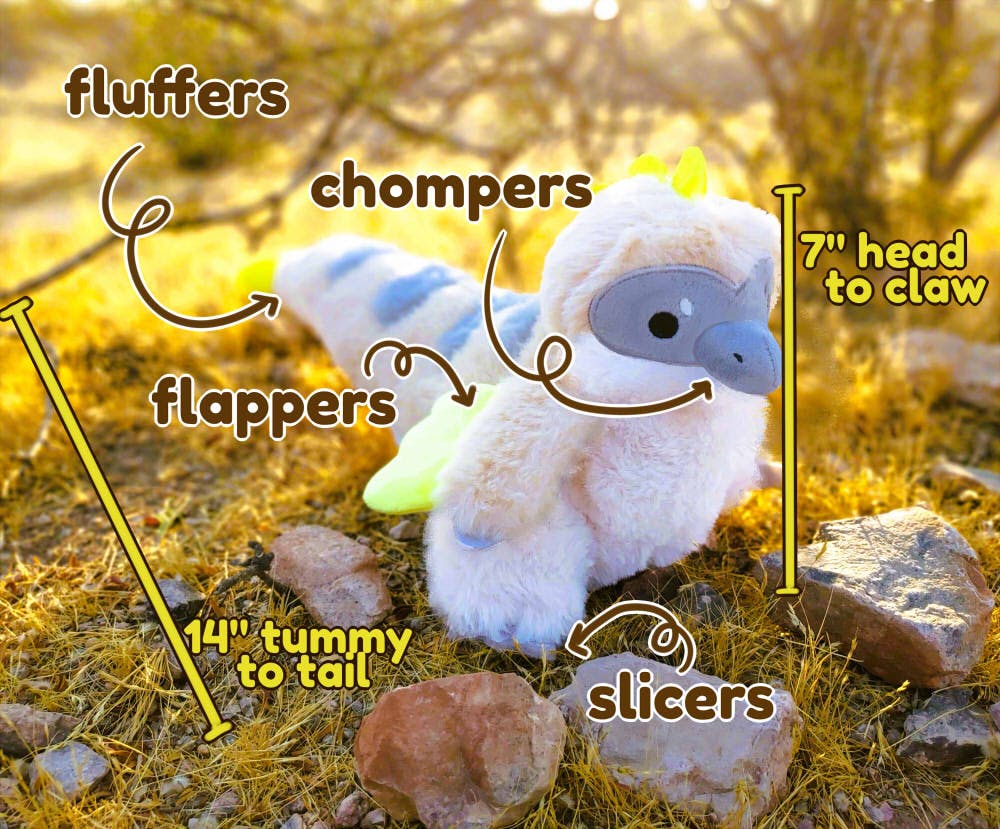 Rainbow Raptor Bakery - Colorful Dinosaur Plushies & Pins - BackerKit