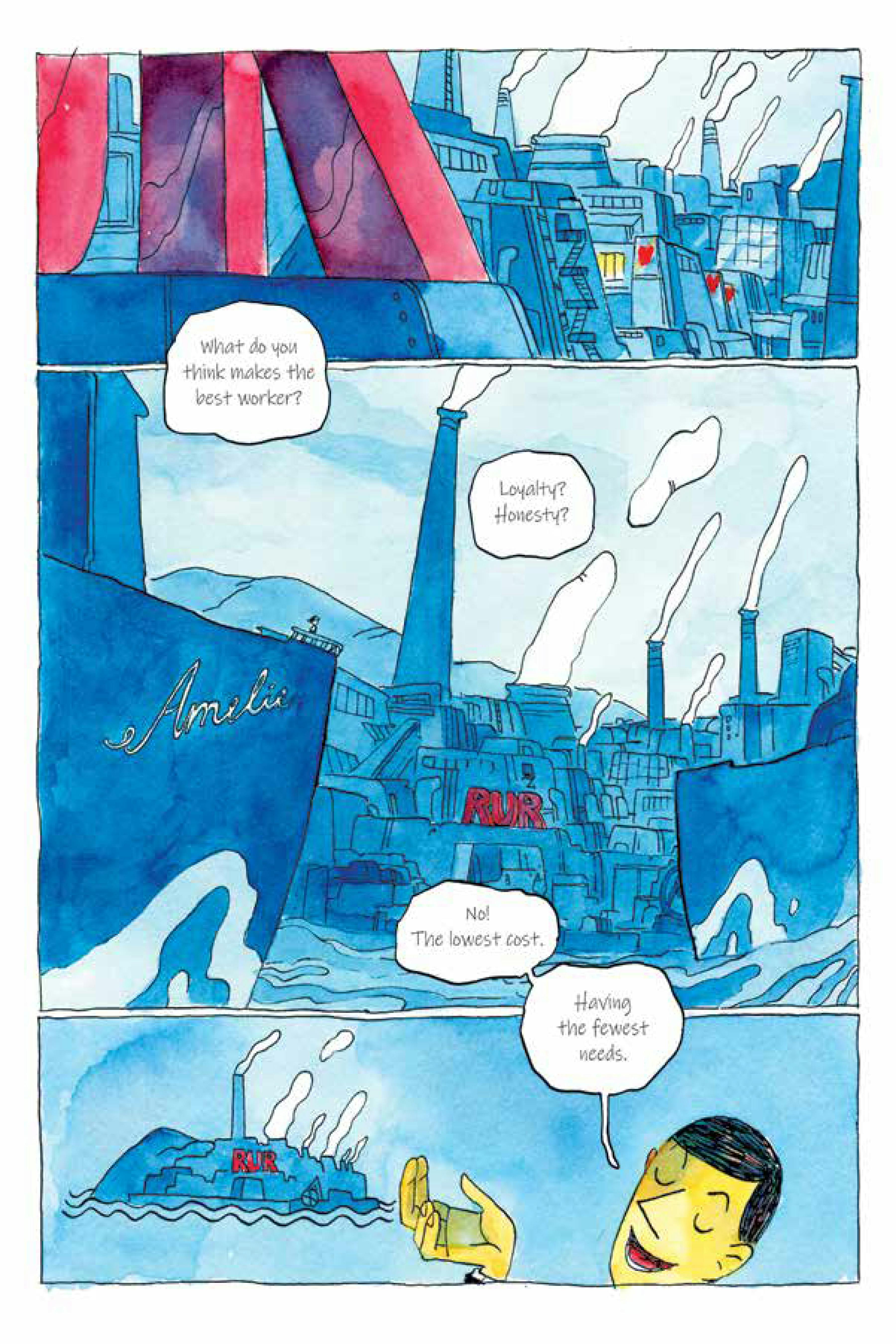 R.U.R.: A Graphic Novel Adaptation of the Karel Čapek Sci Fi
