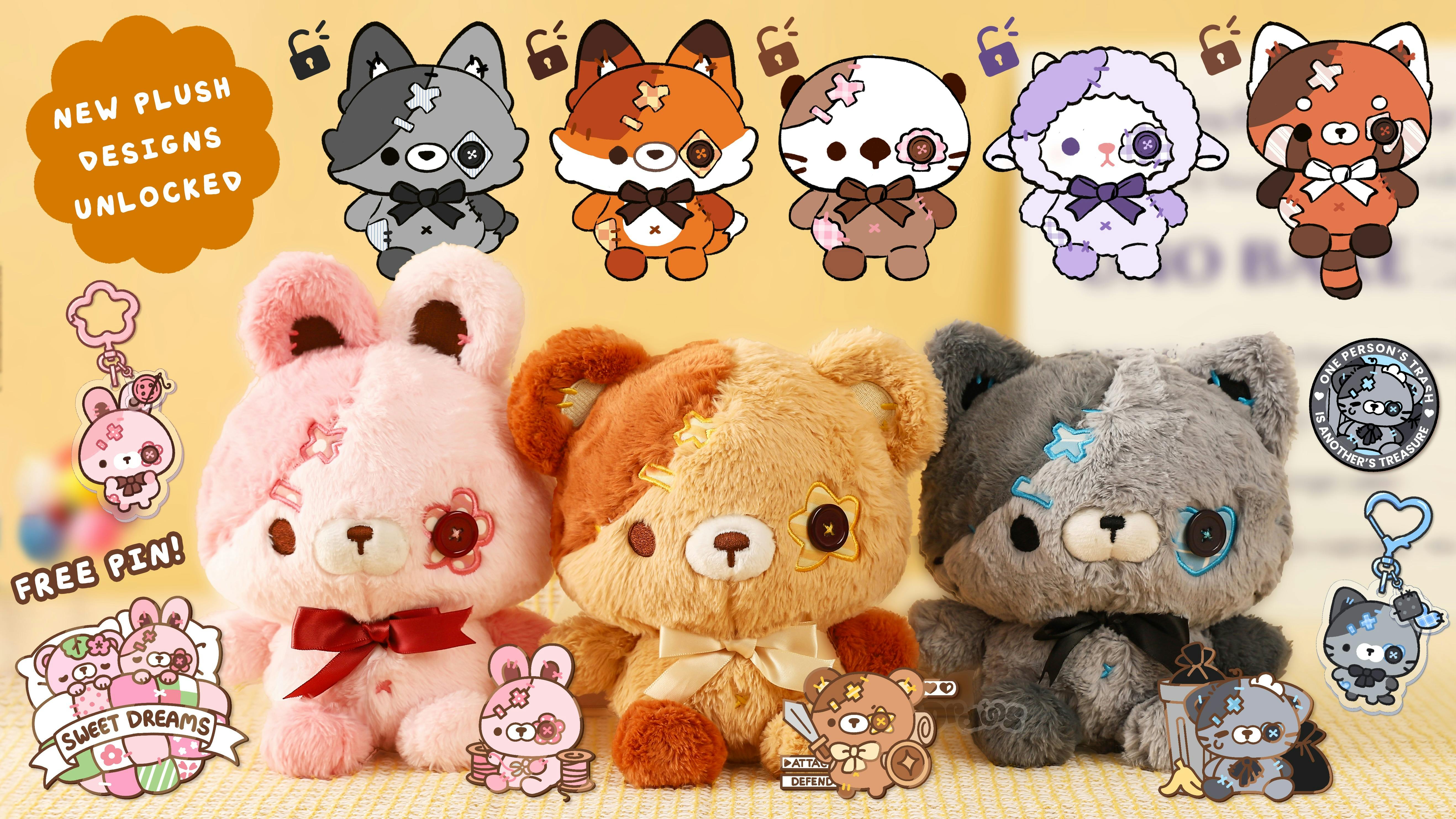 Patchwork Pals - Plushies, Pins & More - BackerKit