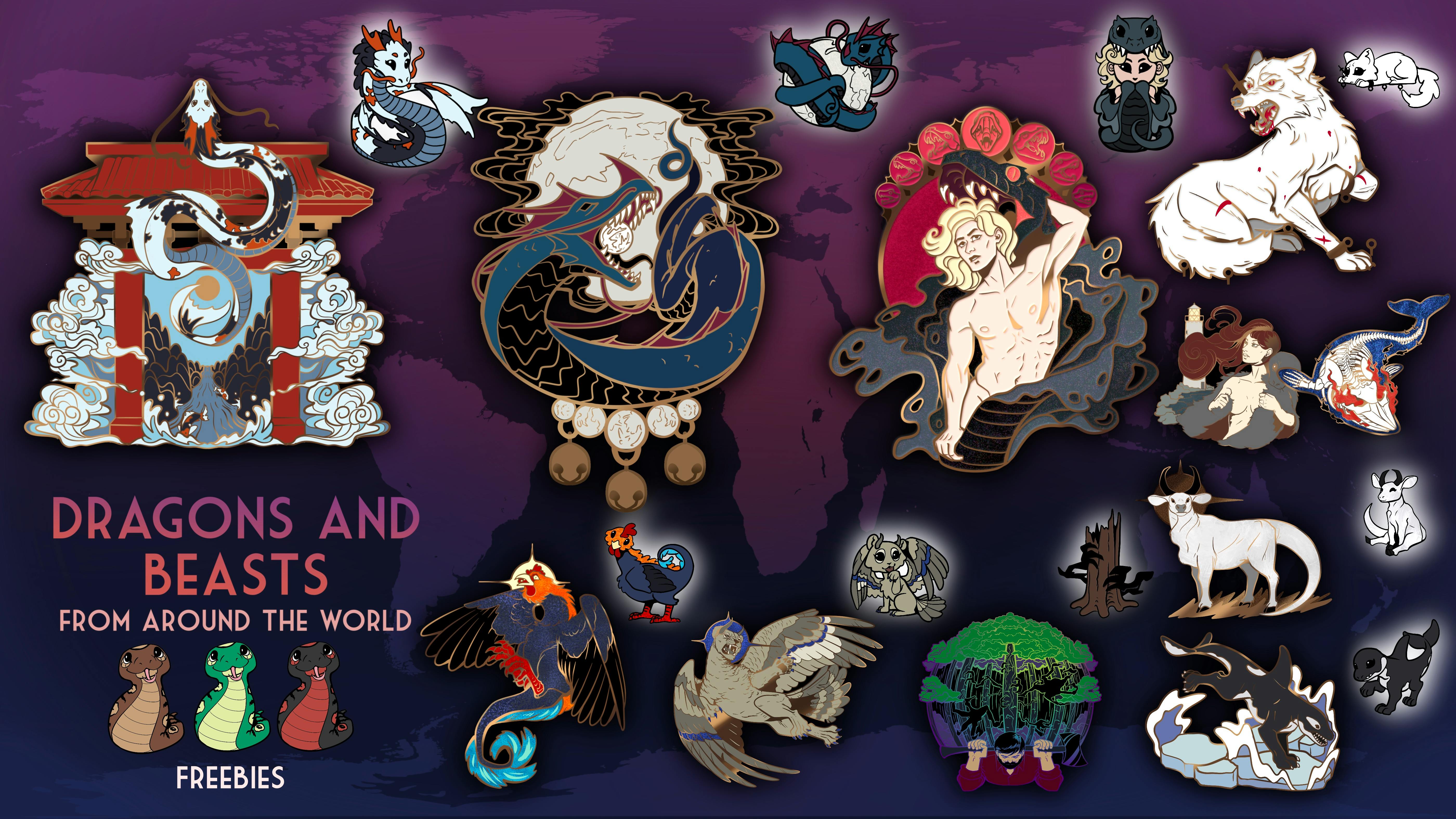 Track Dragons and Beasts from around the world on BackerTracker